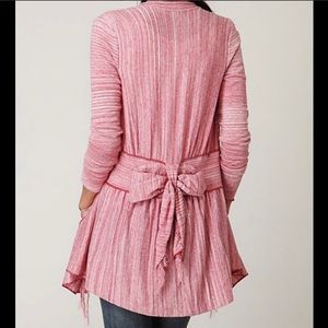 Free People Take a Bow Cardigan M